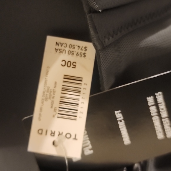 Torrid Push-up Plunge in Grey 50C - Picture 4 of 8